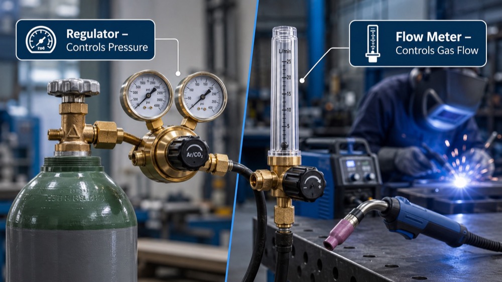 Flow Meters vs Regulators For Welding Gas Control-Bril Welding Equipment Flow Meters vs Regulators For Welding Gas Control-Bril Welding Equipment