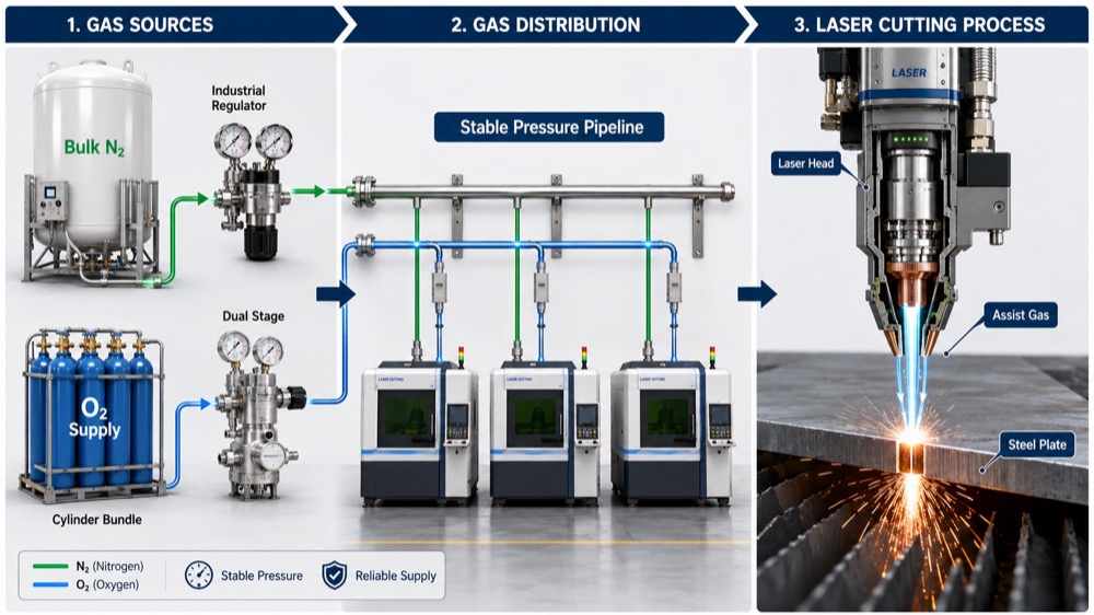 Gas Cylinder Regulator vs Industrial Pressure Regulator for High‑Volume Laser Cutting-Bril Welding Equipment Gas Cylinder Regulator vs Industrial Pressure Regulator for High‑Volume Laser Cutting-Bril Welding Equipment