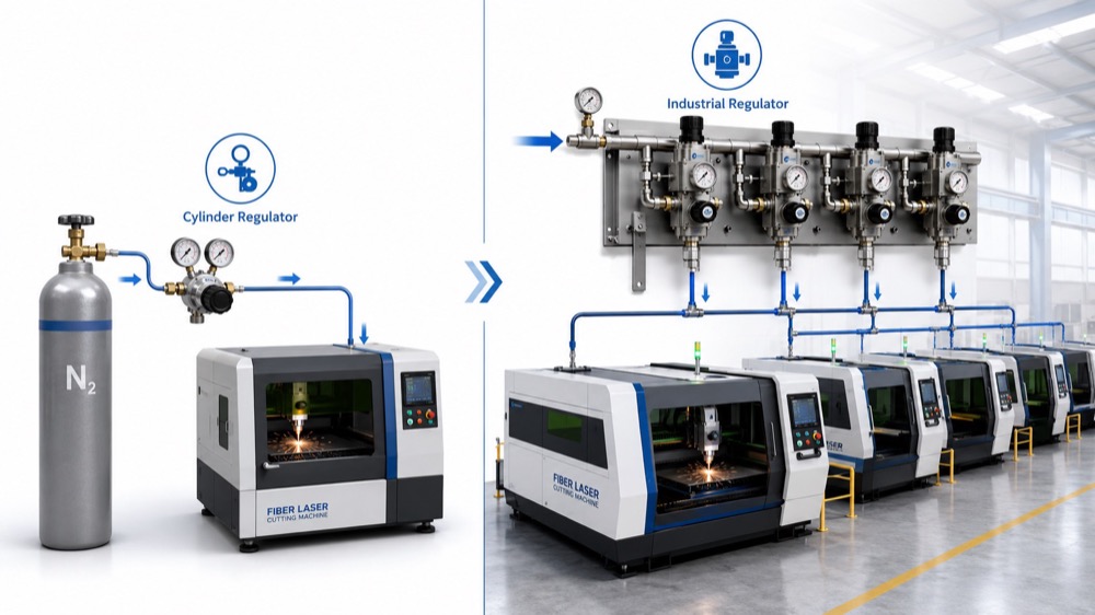Gas Cylinder Regulator vs Industrial Pressure Regulator for High‑Volume Laser Cutting-Bril Welding Equipment Gas Cylinder Regulator vs Industrial Pressure Regulator for High‑Volume Laser Cutting-Bril Welding Equipment
