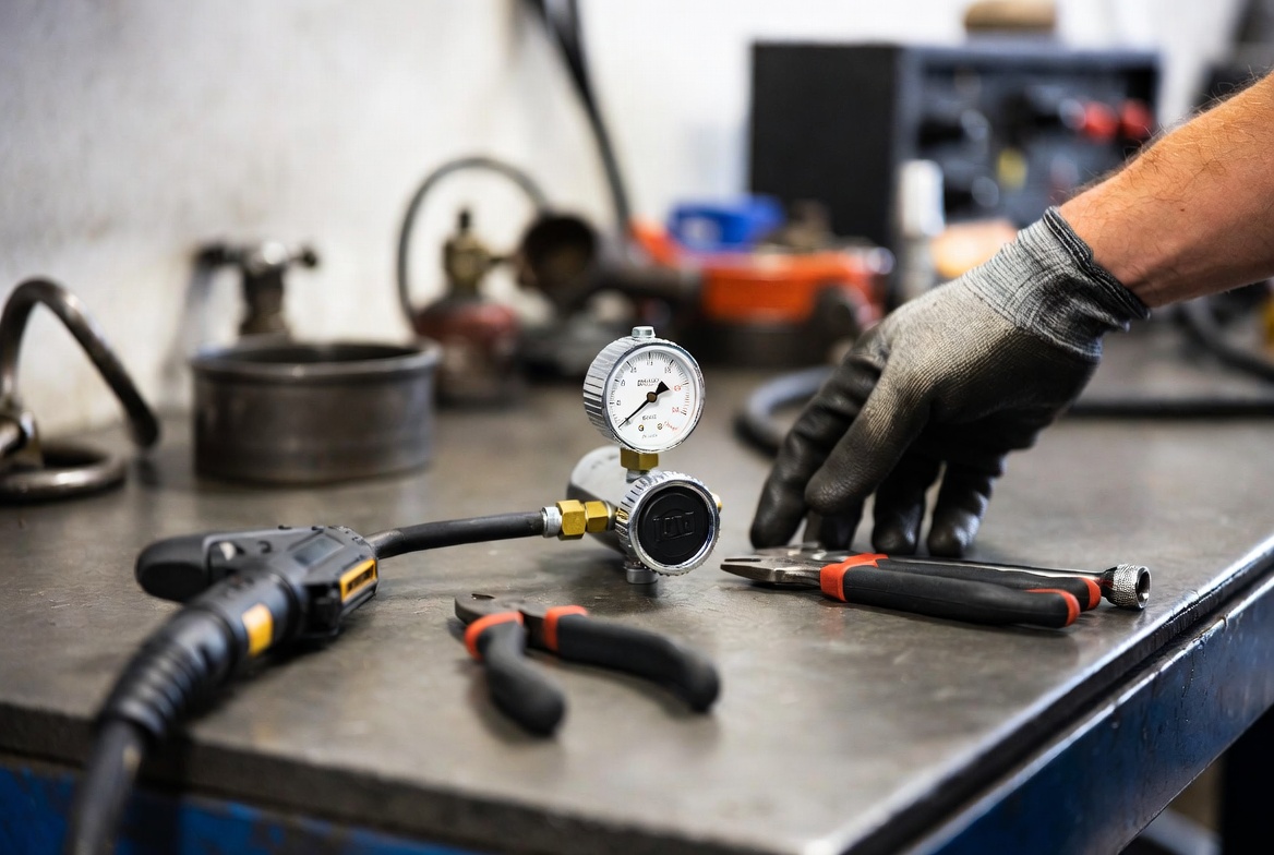 CO₂ Heater Regulator vs Mini Gas Regulator for Portable Shielding Gas Kits-Bril Welding Equipment