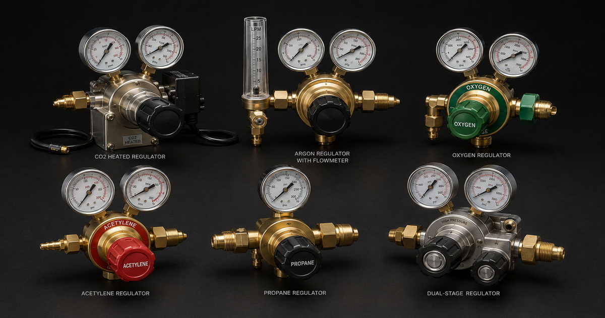 Top 10 Industrial Gas Regulator Manufacturers in China (2026 Updated: Expert Selection Guide)-Bril Welding Equipment Top 10 Industrial Gas Regulator Manufacturers in China (2026 Updated: Expert Selection Guide)-Bril Welding Equipment