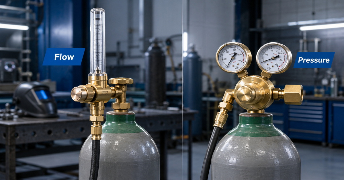 Flowmeter vs Pressure Gauge for Shielding Gas Optimization-Bril Welding Equipment Flowmeter vs Pressure Gauge for Shielding Gas Optimization-Bril Welding Equipment