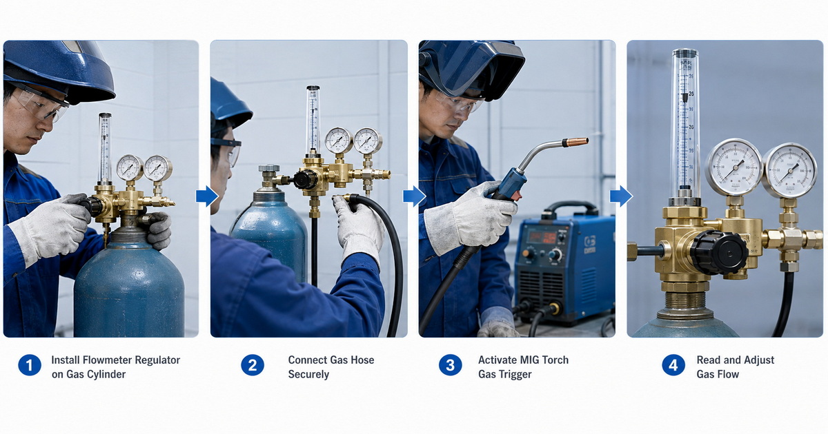 Flowmeter vs Pressure Gauge for Shielding Gas Optimization-Bril Welding Equipment Flowmeter vs Pressure Gauge for Shielding Gas Optimization-Bril Welding Equipment