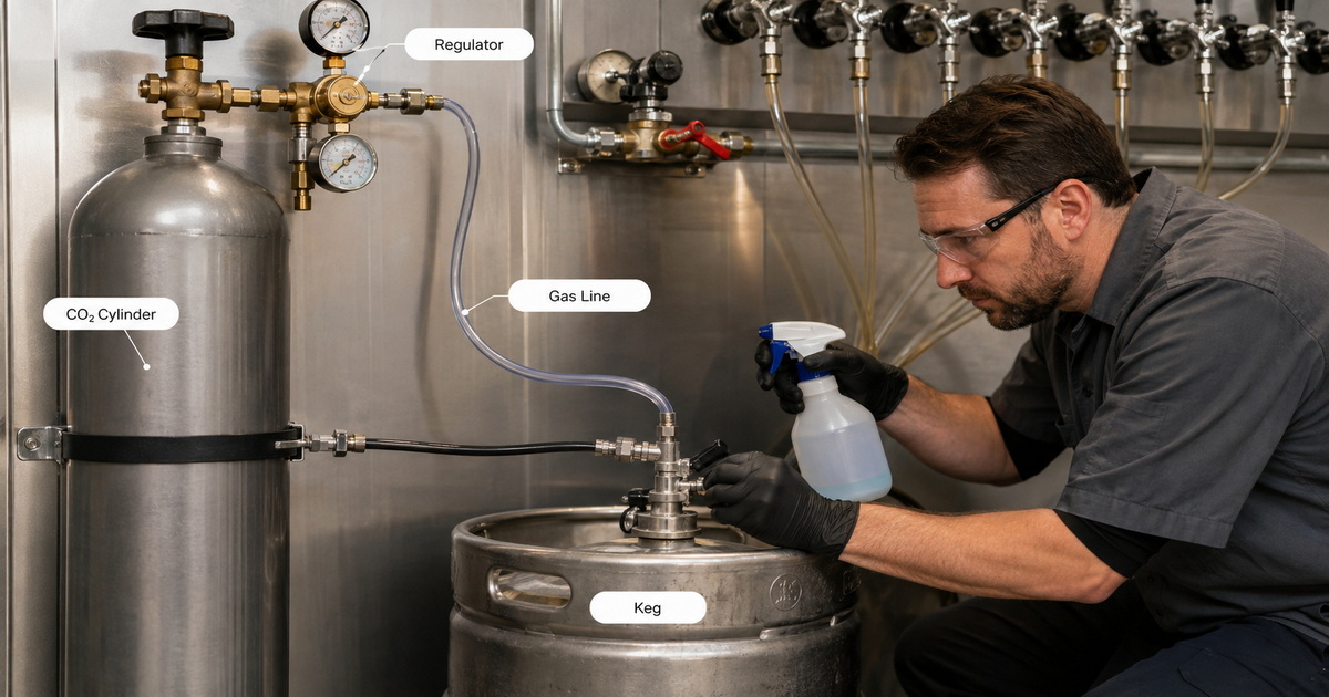 Carbon Dioxide Regulator vs Heated CO₂ Regulator for Draft Beer Systems-Bril Welding Equipment Carbon Dioxide Regulator vs Heated CO₂ Regulator for Draft Beer Systems-Bril Welding Equipment