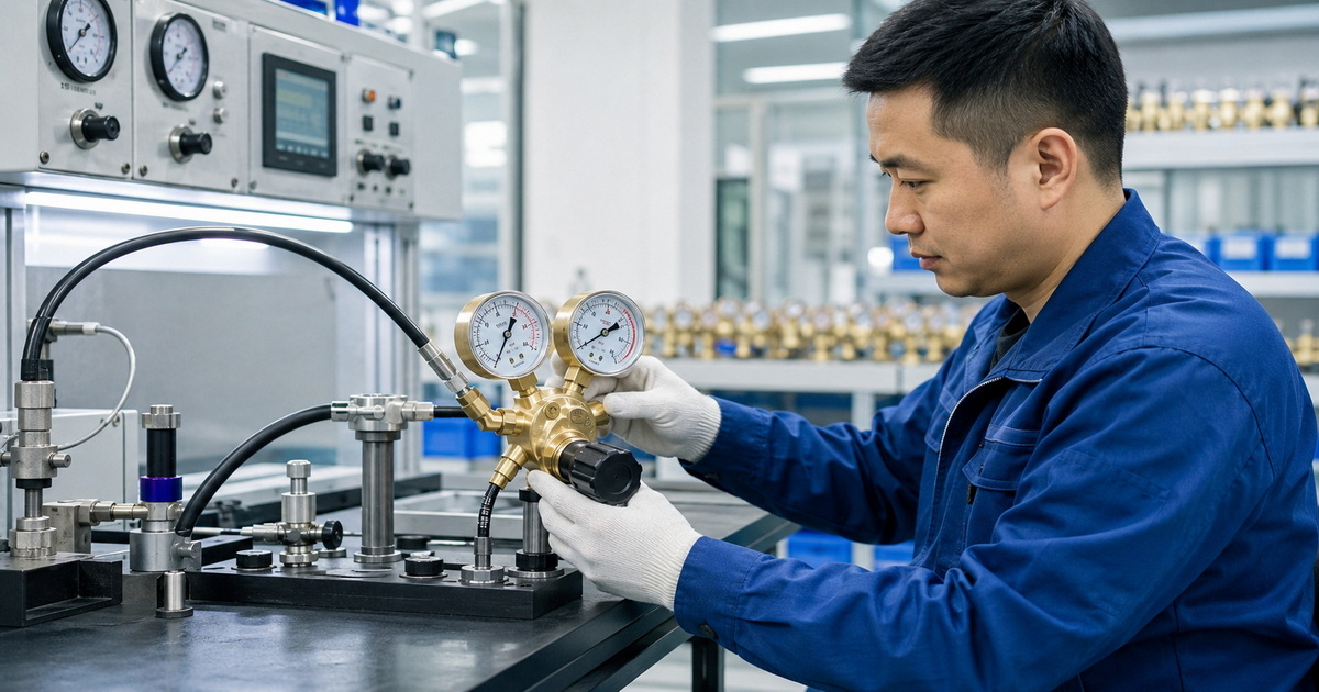 Top 10 CO₂ Dual Gauge Regulator Manufacturers in China (2026 Updated: Expert Selection Guide)-Bril Welding Equipment Top 10 CO₂ Dual Gauge Regulator Manufacturers in China (2026 Updated: Expert Selection Guide)-Bril Welding Equipment