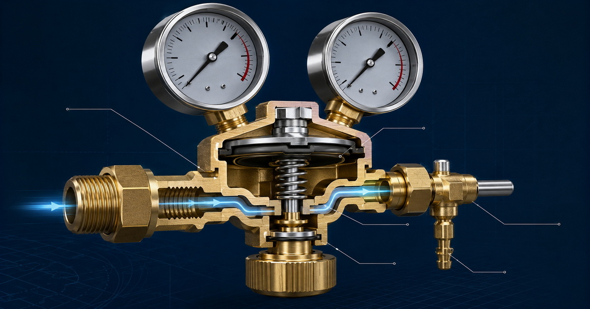 Top 10 CO₂ Dual Gauge Regulator Manufacturers in China (2026 Updated: Expert Selection Guide)-Bril Welding Equipment Top 10 CO₂ Dual Gauge Regulator Manufacturers in China (2026 Updated: Expert Selection Guide)-Bril Welding Equipment
