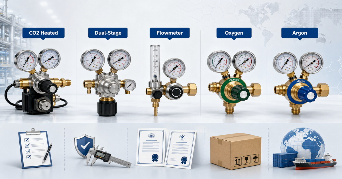 Top Industrial Gas Regulator Manufacturers And Suppliers In Spain (2026 Updated: Expert Selection Guide)-Bril Welding Equipment