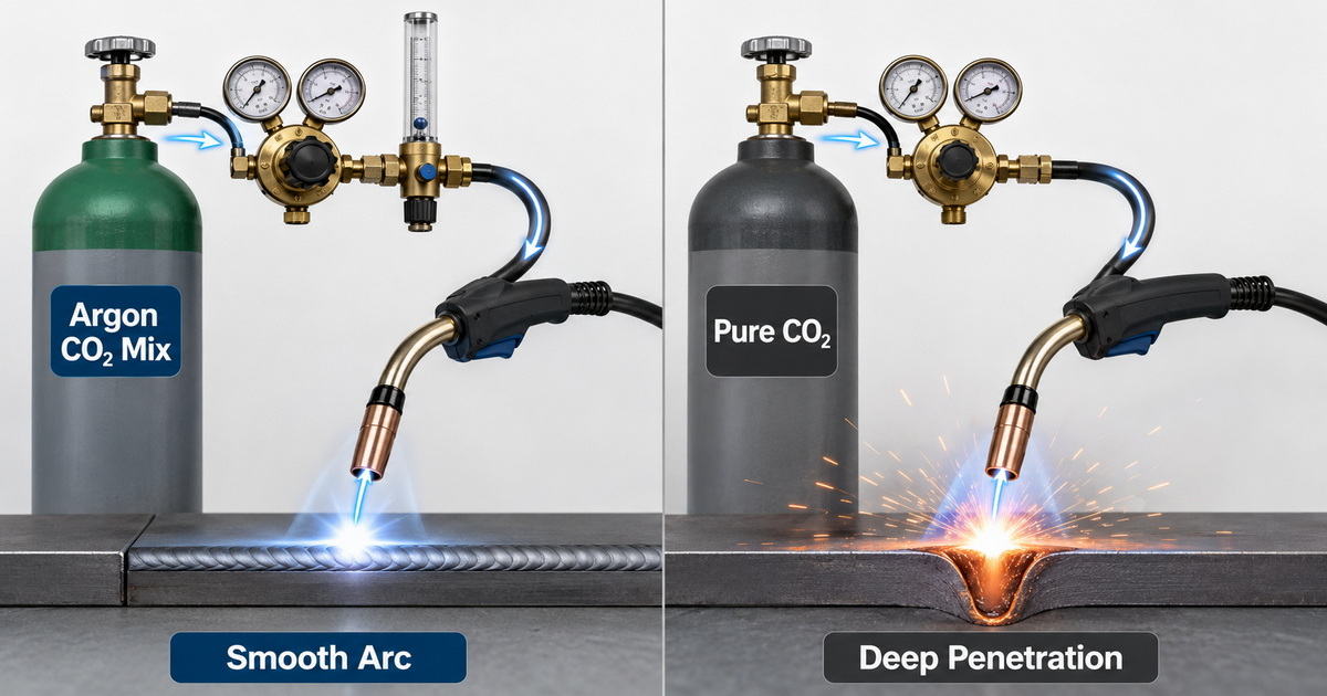 Argon Gas Regulator vs CO₂ Gas Regulator for MAG Welding: Key Differences, Selection Guide, and OEM Considerations-Bril Welding Equipment Argon Gas Regulator vs CO₂ Gas Regulator for MAG Welding: Key Differences, Selection Guide, and OEM Considerations-Bril Welding Equipment