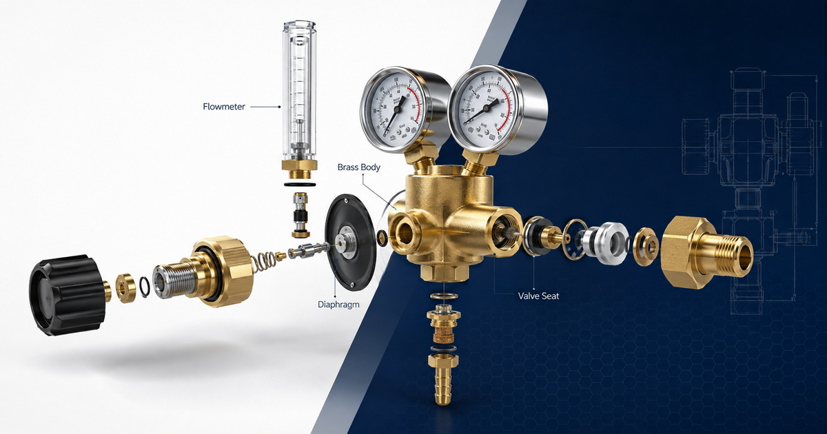 Top 10 Argon Cylinder Regulator Manufacturers in China (2026 Updated: Expert Selection Guide)-Bril Welding Equipment Top 10 Argon Cylinder Regulator Manufacturers in China (2026 Updated: Expert Selection Guide)-Bril Welding Equipment