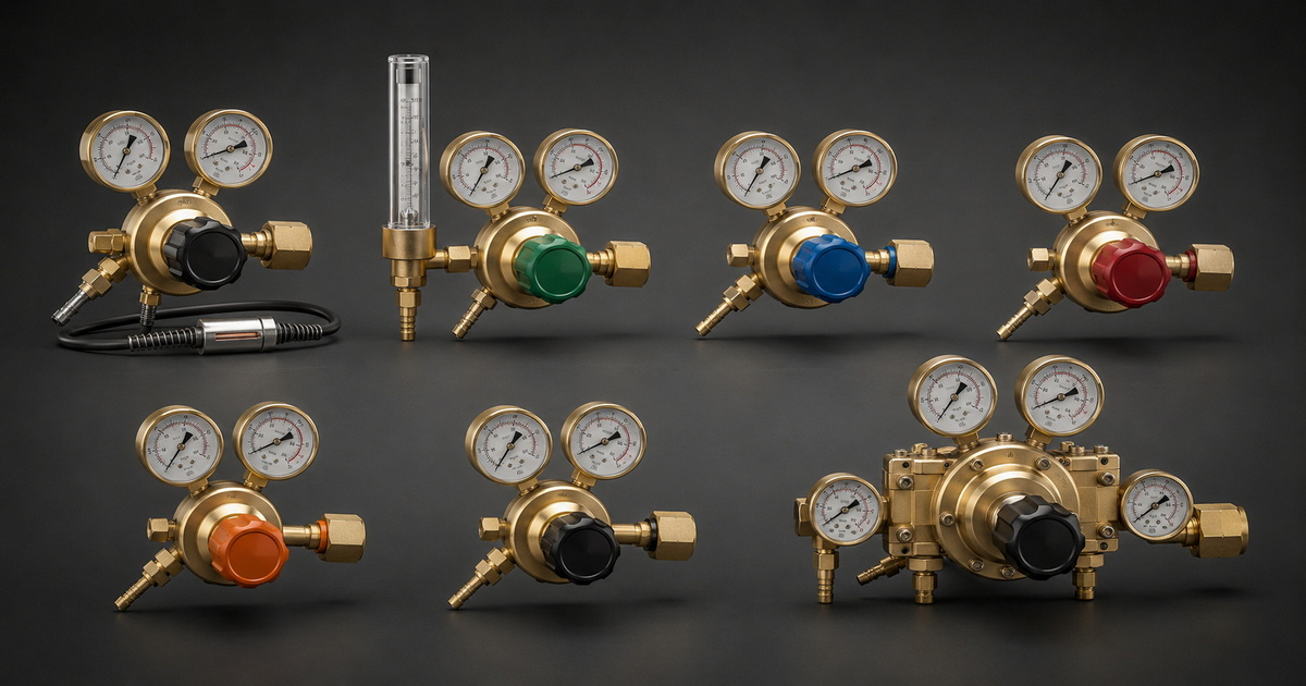 Top Industrial Gas Regulator Manufacturers And Suppliers In Americas (2026 Updated: Expert Selection Guide)-Bril Welding Equipment