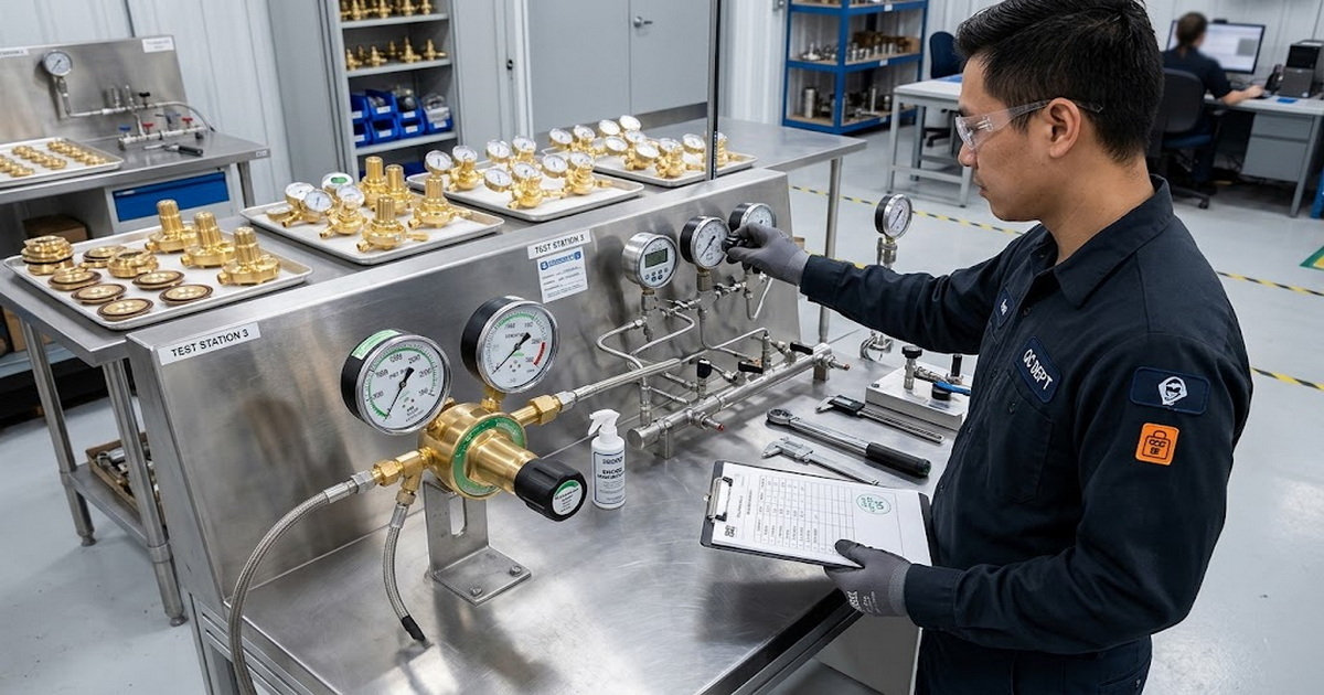 Top 10 Dual Stage Gas Pressure Regulator Manufacturers in China (2026 Updated: Expert Selection Guide)-Bril Welding Equipment