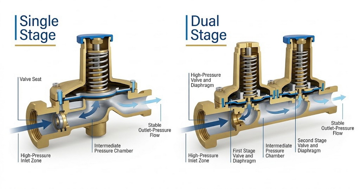 High Pressure Gas Regulator vs Dual Gauge Pressure Regulator for Cylinder Monitoring-Bril Welding Equipment