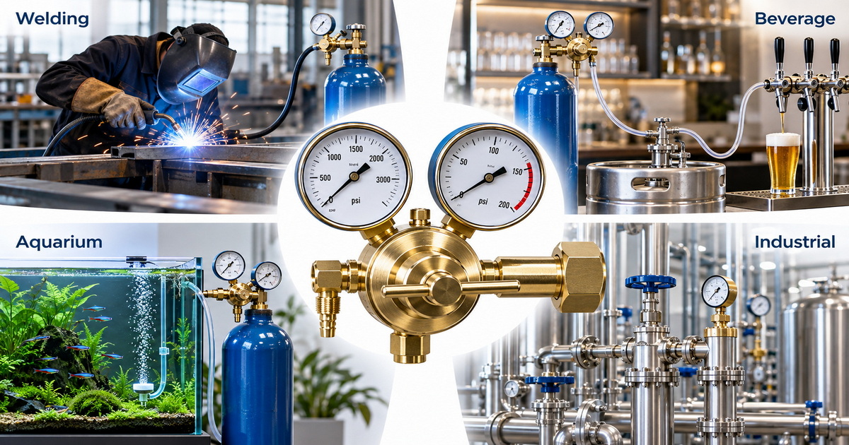 What Is a CO₂ Regulator Used For?-Bril Welding Equipment What Is a CO₂ Regulator Used For?-Bril Welding Equipment