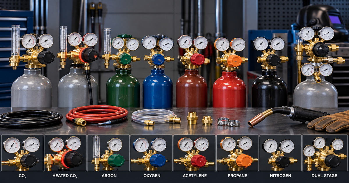 Top 10 Gas Regulator Manufacturers in China (2026 Updated: Expert Selection Guide)-Bril Welding Equipment Top 10 Gas Regulator Manufacturers in China (2026 Updated: Expert Selection Guide)-Bril Welding Equipment