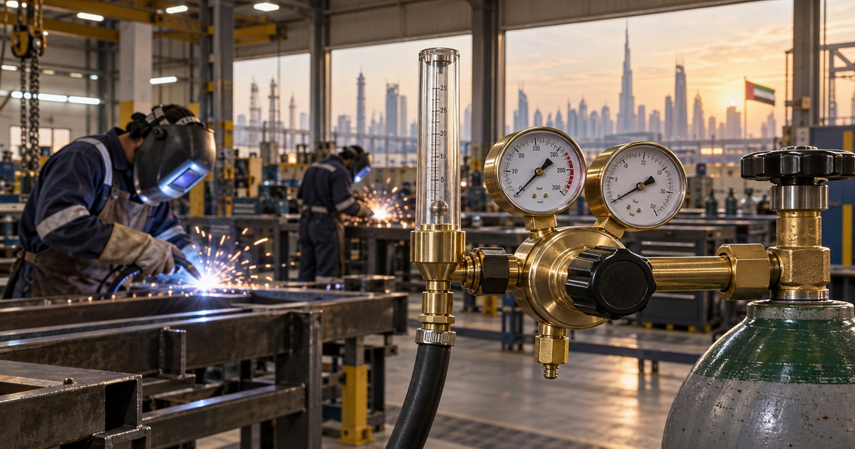 Top Industrial Gas Regulator Manufacturers And Suppliers In UAE (2026 Updated: Expert Selection Guide)-Bril Welding Equipment