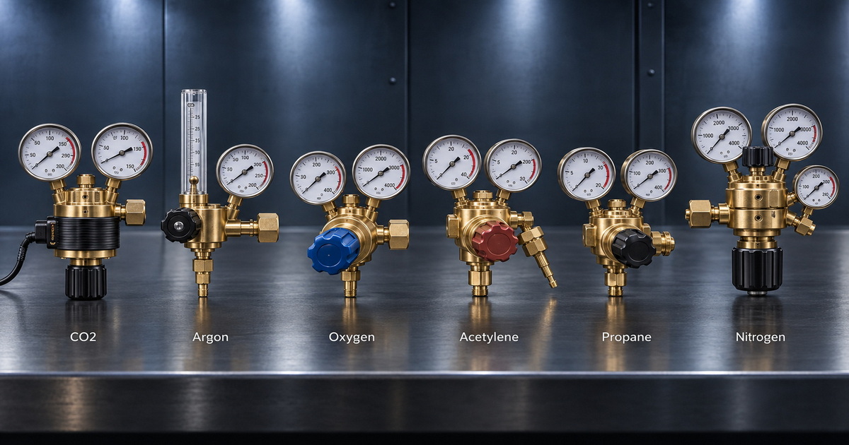 Top Industrial Gas Regulator Manufacturers And Suppliers In UAE (2026 Updated: Expert Selection Guide)-Bril Welding Equipment