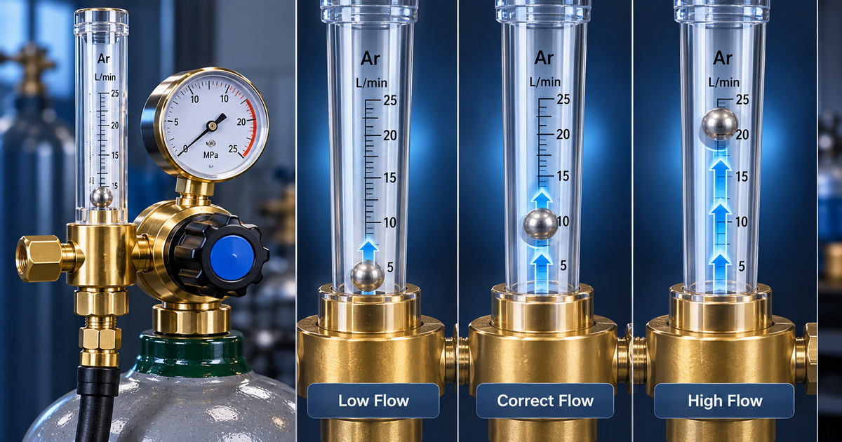 Argon Flowmeter vs Ball-Type Flowmeter for Vertical Welding: Which Delivers Better Shielding Gas Control?-Bril Welding Equipment