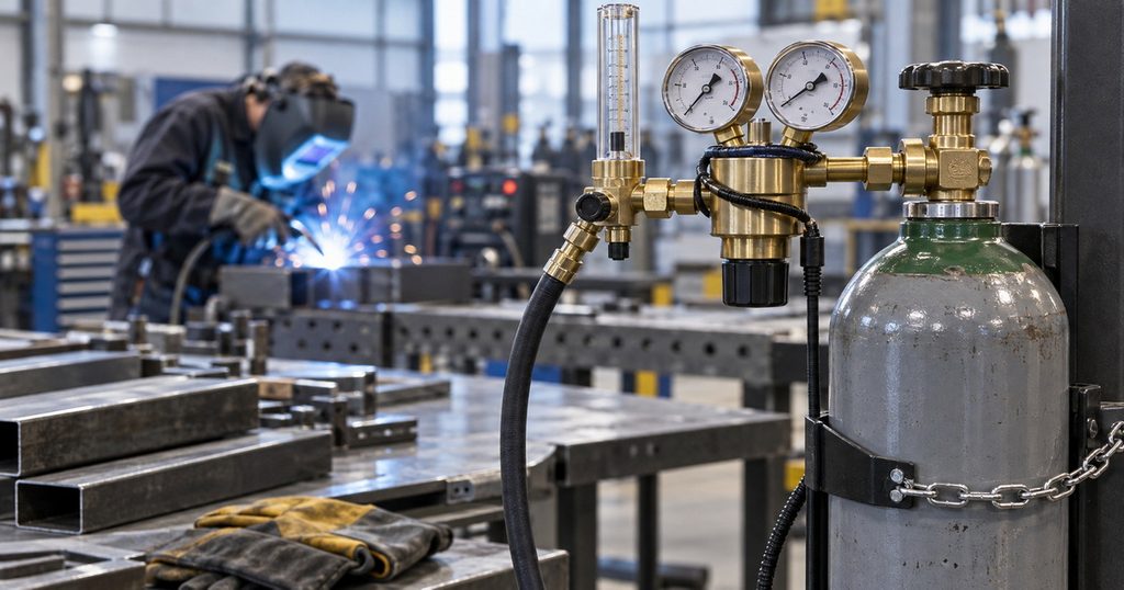 CO₂ Heated Regulator for Continuous MIG Welding: When Is a Heater Necessary?-Bril Welding Equipment