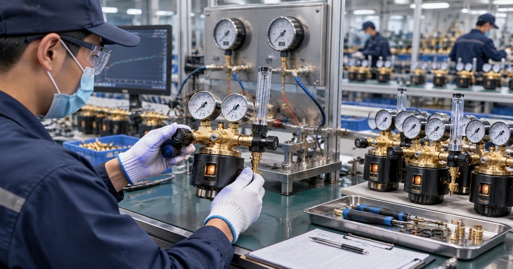 CO₂ Heated Regulator for Continuous MIG Welding: When Is a Heater Necessary?-Bril Welding Equipment