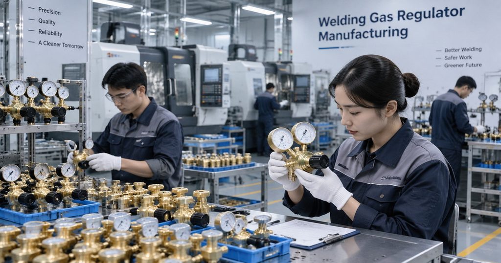 Top 10 Welding Gas Regulator Manufacturers in China (2026 Updated: Expert Selection Guide)-Bril Welding Equipment Top 10 Welding Gas Regulator Manufacturers in China (2026 Updated: Expert Selection Guide)-Bril Welding Equipment