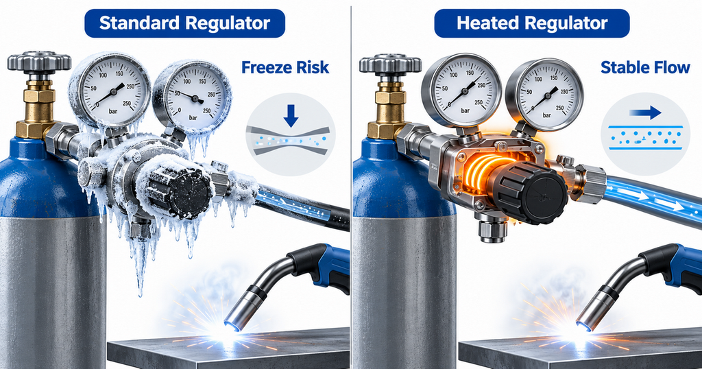 How to Choose a CO₂ Heated Regulator for High-Flow Welding-Bril Welding Equipment How to Choose a CO₂ Heated Regulator for High-Flow Welding-Bril Welding Equipment