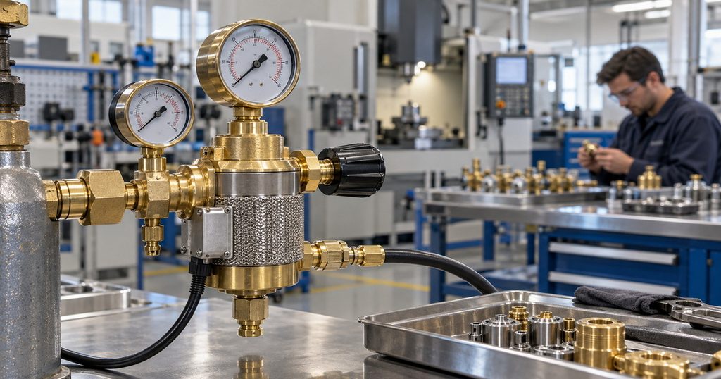 Top 10 Heated CO₂ Regulator Manufacturers in China (2026 Updated: A Buyer’s Selection Guide)-Bril Welding Equipment Top 10 Heated CO₂ Regulator Manufacturers in China (2026 Updated: A Buyer’s Selection Guide)-Bril Welding Equipment