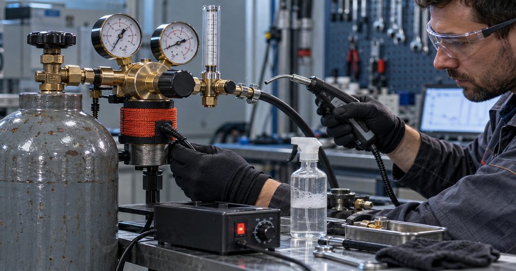 Top 10 Heated CO₂ Regulator Manufacturers in China (2026 Updated: A Buyer’s Selection Guide)-Bril Welding Equipment Top 10 Heated CO₂ Regulator Manufacturers in China (2026 Updated: A Buyer’s Selection Guide)-Bril Welding Equipment