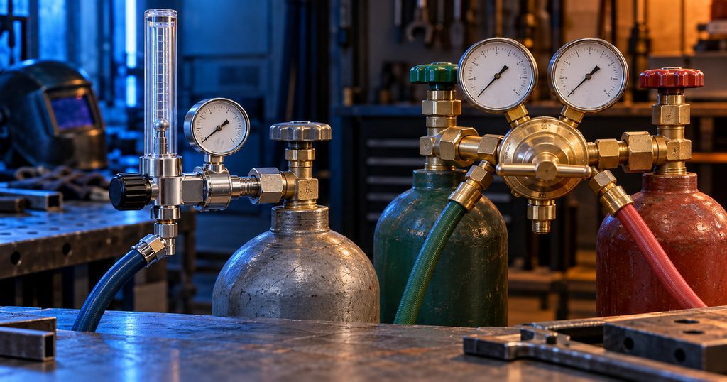 What Should My Welding Gas Regulator Be Set At? MIG, TIG, and Oxy-Fuel Settings-Bril Welding Equipment What Should My Welding Gas Regulator Be Set At? MIG, TIG, and Oxy-Fuel Settings-Bril Welding Equipment