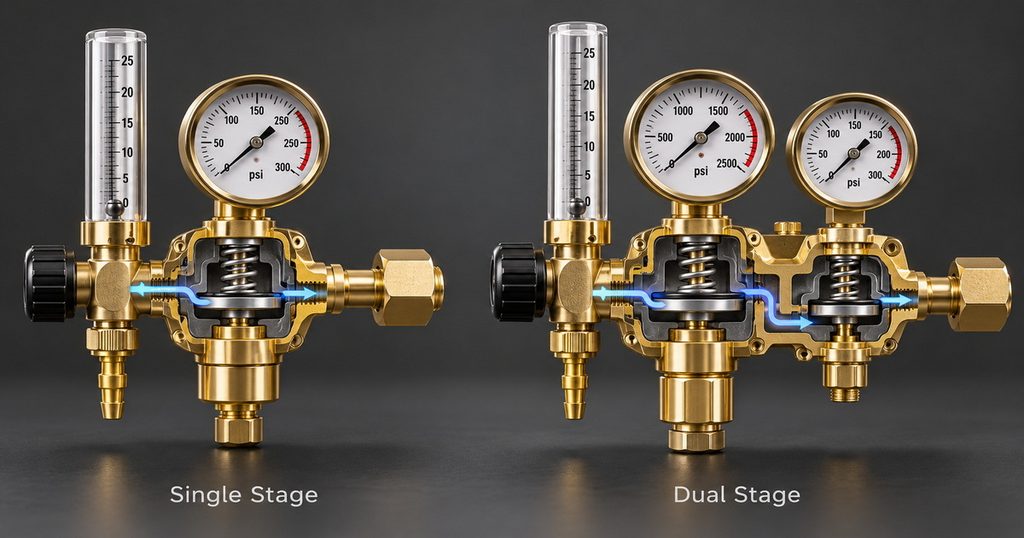 Argon Regulator for TIG Welding: How to Choose the Right Gas Control-Bril Welding Equipment