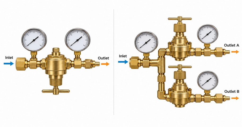 Dual Gauge Regulator vs Triple Gauge Regulator for Industrial Monitoring-Bril Welding Equipment Dual Gauge Regulator vs Triple Gauge Regulator for Industrial Monitoring-Bril Welding Equipment
