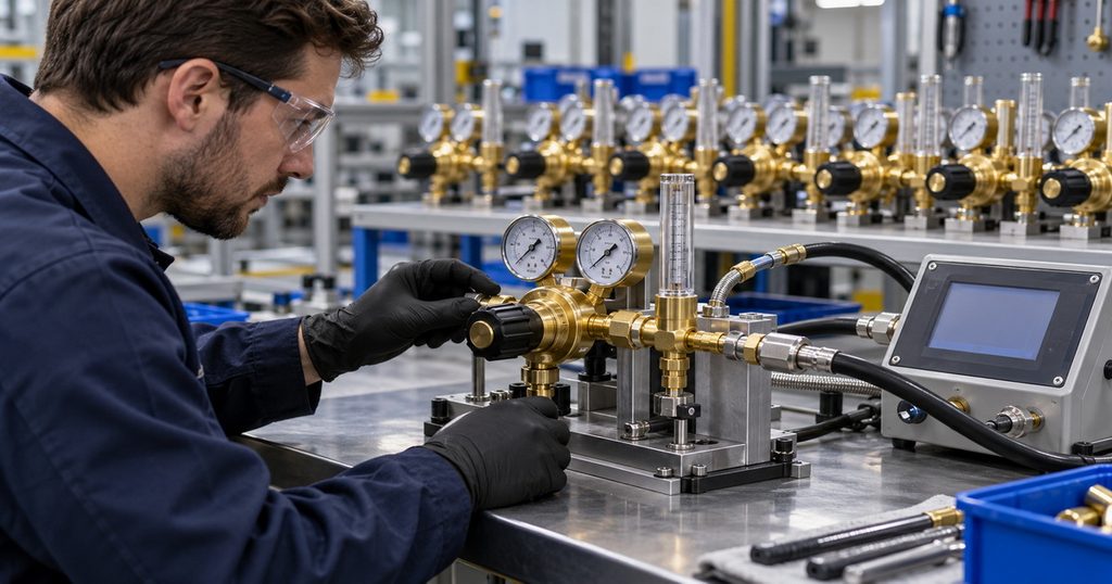 Argon Regulator with Flowmeter for TIG Welding: Selection, Setup, and Buying Guide-Bril Welding Equipment