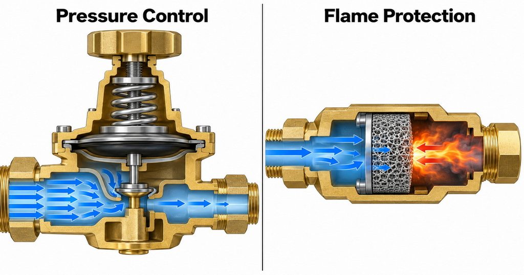 Oxygen Regulator vs Flashback Arrestor for Welding Safety-Bril Welding Equipment