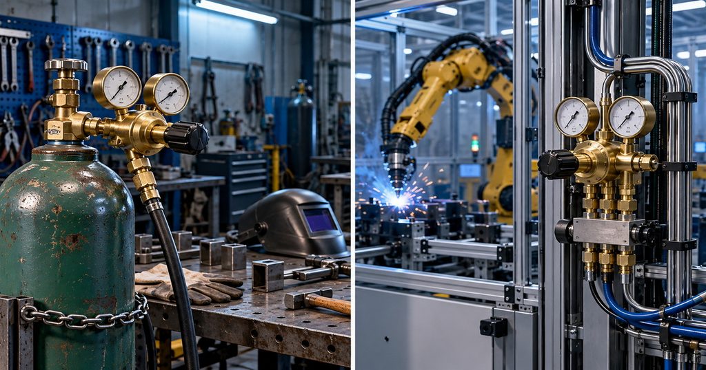 Industrial Pressure Regulator vs High Cycle Life Regulator: A Practical Selection Guid-Bril Welding Equipment