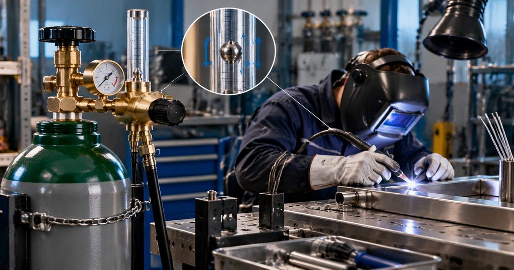 Why Does Argon Flow Fluctuate During TIG Welding?-Bril Welding Equipment Why Does Argon Flow Fluctuate During TIG Welding?-Bril Welding Equipment